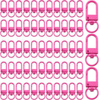 KJML DIY Keychain clip 60pcs Swivel Snap Lobster Claw Keychain Clasps Lanyard by KJMLDIY