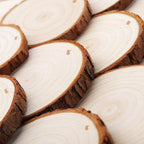 Fuyit Unfinished Wood Slices - Image 3