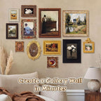 Mifoci 12 Pcs Gallery Vintage Frame Set - Image 4