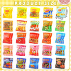 50 Pcs Miniature Snacks Food Mini Resin Potato Chips Set Mini Candy Bags Store - Image 2