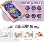 EWJRNSF Diamond Art Kits for Adults Wooden Serving Trays - Image 3