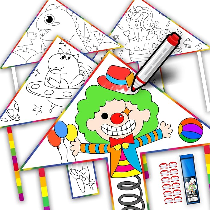 DIY Kite Making Kits for Boys and Girls, Extremely Easy to Fly ，Gifts for Kids by SGftre