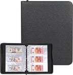 Cash Collection Book, Binder Currency Holder Album by WITHYU