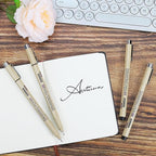 Muchcute 05 Fine Point Writing Pens: 6 Black 0.45mm Thin Micron Pen 05 No Bleed - Image 7