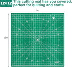 Headley Tools 12"x12" Rotating Cutting Mat, Self Healing Mat - Image 3