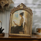 Cuspin 8x10 Picture Frame Vintage Gold Frames, Antique Gold Ornate Resin Photo - Image 3