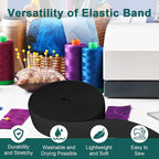 Airisoer 2 Inch Elastic Band for Sewing, 32 Yard High Elasticity Sewing Elastic - Image 5