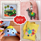 12" x 12" Squares Felt Sheets Fabric, 1mm Thick Halloween Christmas Fabric Fall - Image 5