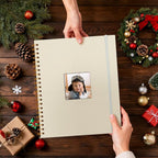 8.5x11 Inch Scrapbook Photo Album, Linen Cover DIY Scrapbooks - Image 8