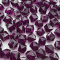 100pcs 12mm Acrylic Cube Faceted Beads Colorful Square Plastic Spacer Beads by LIMAOLLY