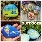 Lifetop 24PCS Rocks for Painting, Decoration, Medium Rocks for Painting - Image 7
