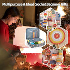 Katech Beginner Yarn for Crocheting and Knitting-Crochet Yarn Kit for - Image 7