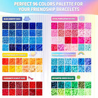 Goldwise Friendship Bracelet Kit 6 Boxes, Bracelet Making Kits - Image 4