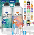 IGaiety Epoxy Resin 32 OZ, Epoxy Resin Kit, Crystal Clear Resin Not Yellowing by IGaiety