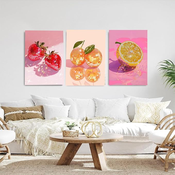 RYMILIE 3 Packs Fruit Diamond Art Kits - Image 3