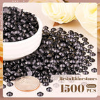 1500PCS 6mm Resin Rhinestones Bulk - Image 2
