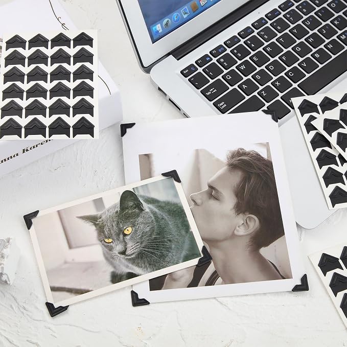 Pajean 720 Pieces Photo Corners Self Adhesive Photo Corners - Image 7