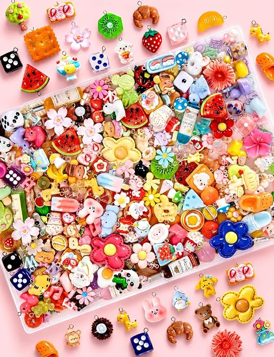 RQAYE DIY Cute Bracelet Charms, Resin Charms by Unknown