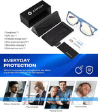 ANYLUV Blue Light Glasses Men, Relieve Eyestrain and Eye Protection, Al-Mg - Image 7