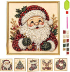 DIY Christmas Pearl Diamond Painting Art Kit by Unknown