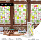 3D Stained Glass Window Film, Decorative Window Privacy Film - Image 5