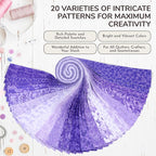 Tinyspool & Co.'s Twirlie Roll 40 Precut Quilting Fabric Strips - Image 4