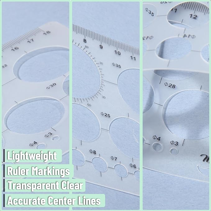 Mr. Pen- Circle Template, Circle Stencil | Circle Template - Image 3