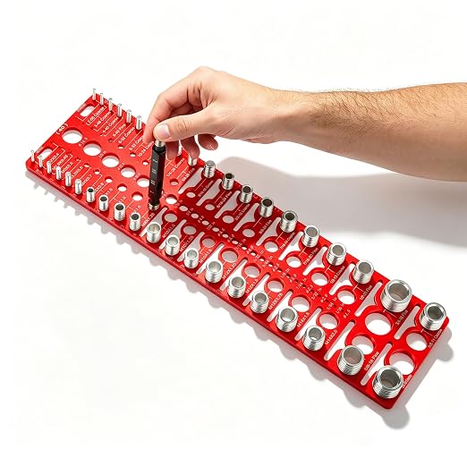 66 Thread Checker, VEXTHYX 22 standard/sae & 18 metric nut and bolt thread by VEXTHYXOfficial