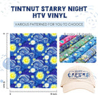 Tintnut Starry Night Van Gogh HTV Vinyl, 9 Sheets 12×10in Iron on Vinyl | - Image 2