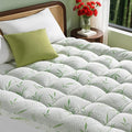 3 Inch Mattress Topper Queen Size, 1500GSM Down Alternative Fill, Cooling Extra by Unknown