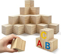 Cheardia 30 Pack 2 Inch Wooden Blocks by Cheardia