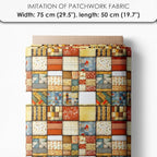 Cozy Autumn Patchwork House Fabric Panel – Six 10×10 inch Designs + Bonus - Image 7