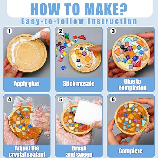 Mosaic Crystal Grout, Mosaics Tile Tools, Mosaic Tile Accessories – Essential - Image 4
