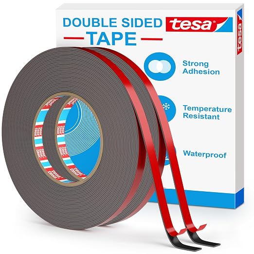 EMITEVER 0.39IN x 36FT Double Sided Tape Heavy Duty Tesa | Waterproof & by EMITEVER