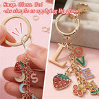 Lemosyu 563Pcs Lip Gloss Keychain Making Kit, DIY Craft Bag Charm Kit - Image 7