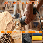 Beaiguna 5PCS Wood Carving Disc, 4IN and 4 1/2IN Angle Grinder Polishing Pad - Image 5