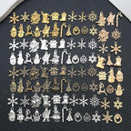 WOCRAFT 100pcs Christmas Charms - Image 4