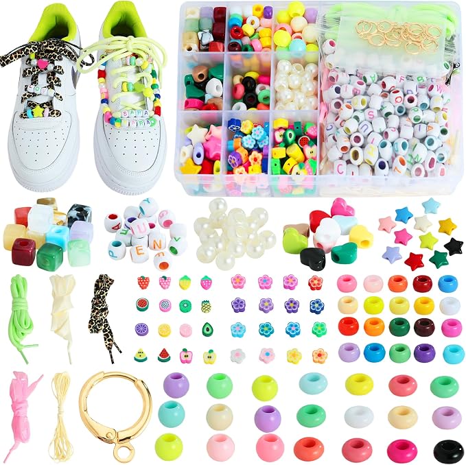 MINIMISSMIANYC 569PCS Beaded Shoe Charms by MINIMISSMIANYC