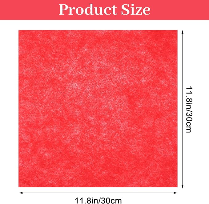 66 Pcs Stiff Felt Fabric Sheets, 12 x 12 inches Assorted Felt Sheets Craft Felt - Image 2