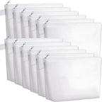 Weewooday 12 Pieces Blank Canvas Makeup Bags by Weewooday