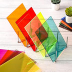 Lesnlok Colored Acrylic Sheets 1/8 inch Thick 3mm 12 Pack 12 x 16 Clear Colored - Image 4