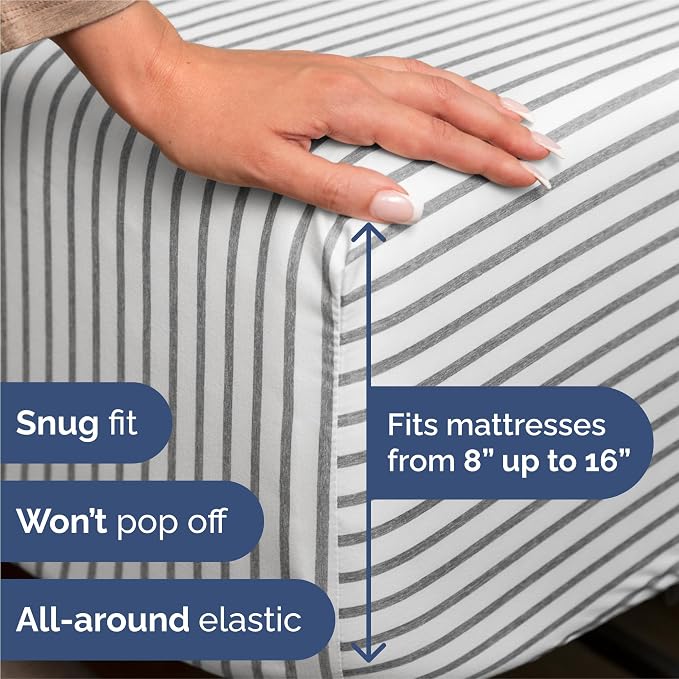 King Size 4 Piece Sheet Set - Image 3
