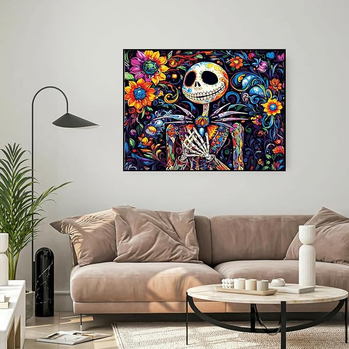 Halloween Framed Paint by Numbers Kits - Image 4