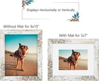 Califortree Rustic White 8x10 Picture Frame - Image 3