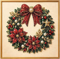 DIY Christmas Pearl Diamond Art Painting Kit, Cute Santa Elk Christmas Pearl by Unknown
