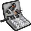 IZIO Hot Glue Gun with 21 Glue Sticks7/16") &Storage Pouch - 100W Fast Heating by IZIO
