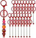 28 Pcs Beadable Keychain Bars by DNLEGULI