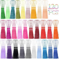 Tassels, Cridoz 120Pcs Bookmark Tassels Silky Handmade Soft Craft Mini Tassels by cridoz