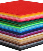 42 Pcs Stiff Felt Fabric Squares 4x4 Inch - Image 6