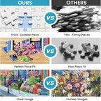 500 Pieces Puzzles for Adults, Spring Puzzle for Adults Elderly, Colorful - Image 3
